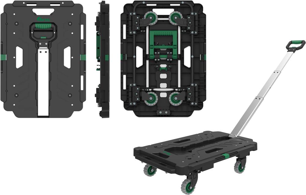 Allzweckroller 620x450mm, 137Kg Kst. 77mm, mit Griff FORTIS Produktbild img1 L