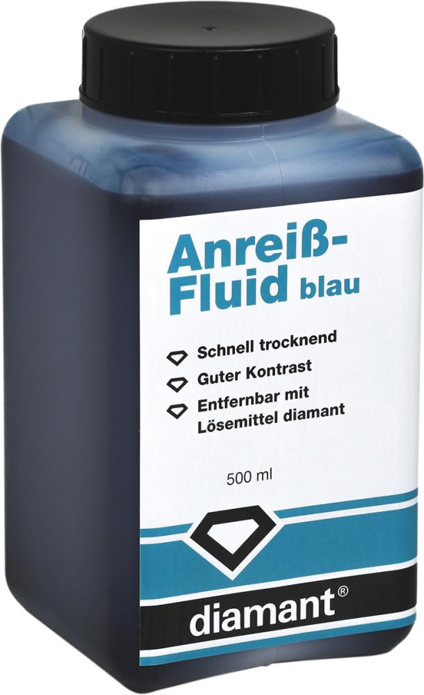 Anreiß-Fluid 500ml blau DIAMANT Produktbild img1 L