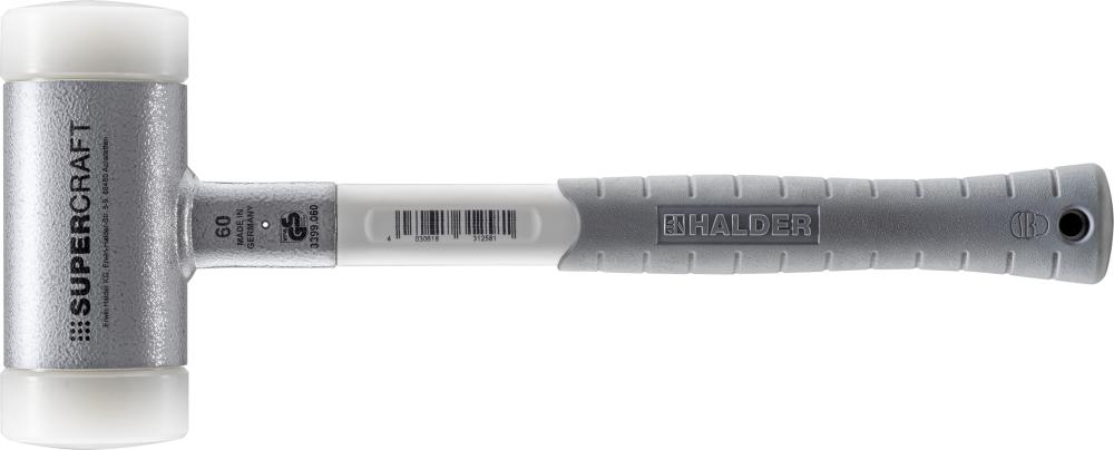 Schonhammer SUPERCRAFT 60mm rückschlagfrei mit 3-Komponentengriff HALDER Produktbild img1 L