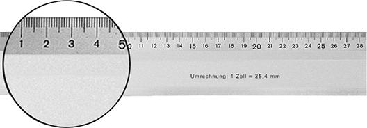 Aluminium-Maßstab 600mm FORMAT Produktbild img1 L