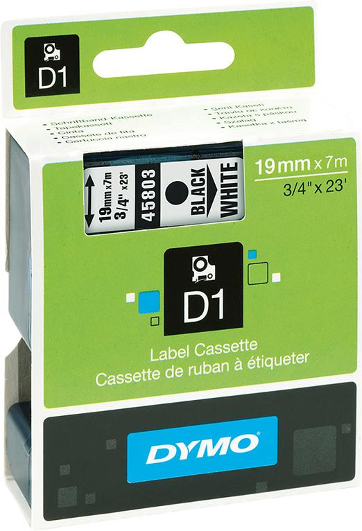 DYMO D1 Schriftband, Bandbreite 19 mm Produktbild img1 L