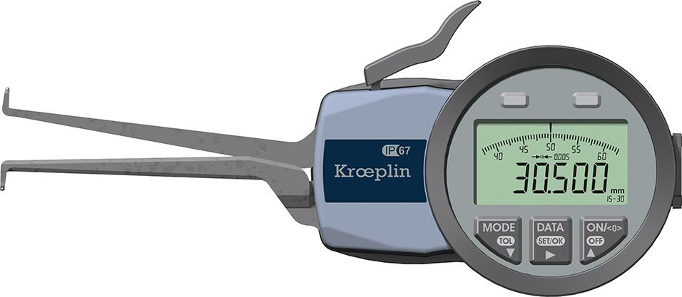 Innenschnelltaster IP67 3-Punkt-Messung 15-30mm KRÖPLIN Produktbild img1 L