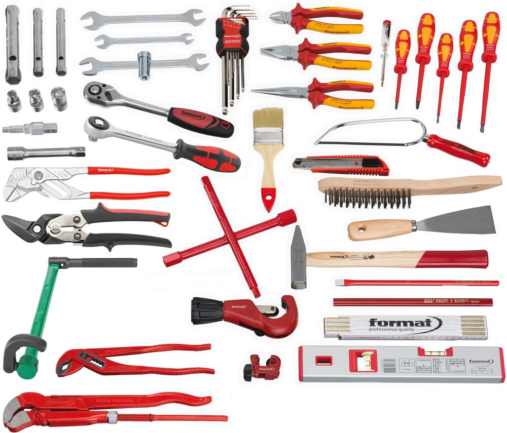 Sanitärwerkzeug-Satz, 50-teilig Produktbild img1 L