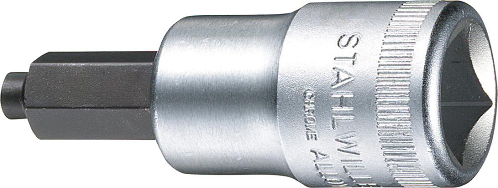Schraubendreher-Einsatz 1/2" für Innensechskantschrauben mit Bohrung Produktbild img1 L