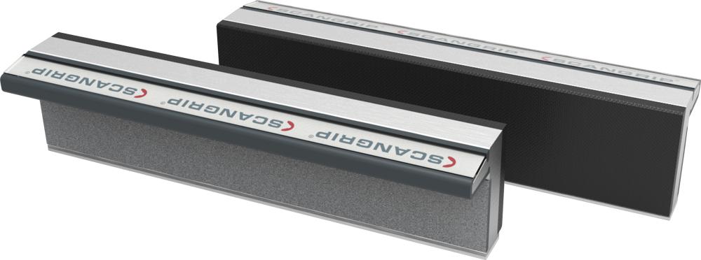 Magnet-Schraubstock-Schonbacken aus Aluminium-Profil, mit Gummibelag Produktbild img1 L