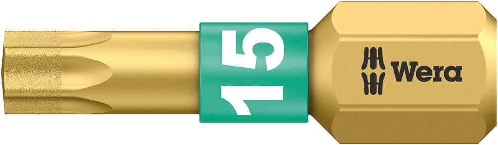 Bit Diamant 1/4" DIN 3126 C6,3 T15x25mm Wera Produktbild img1 L