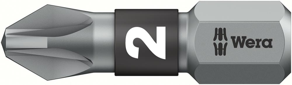 Bit BiTorsion 1/4" DIN 3126 C6,3 PZ2x25mm Wera Produktbild img1 L
