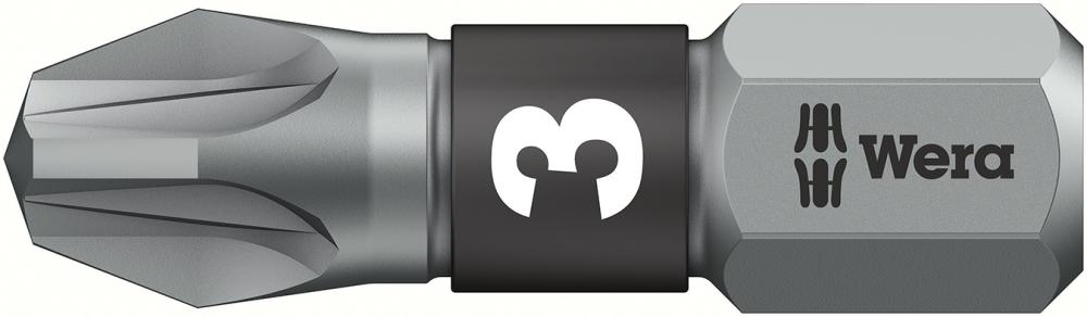 Bit BiTorsion 1/4" DIN 3126 C6,3 PZ3x25mm Wera Produktbild img1 L