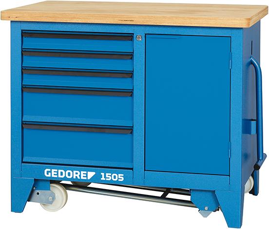 Rollwerkbank 1505 1100x652x900mm Gedore Produktbild img1 L