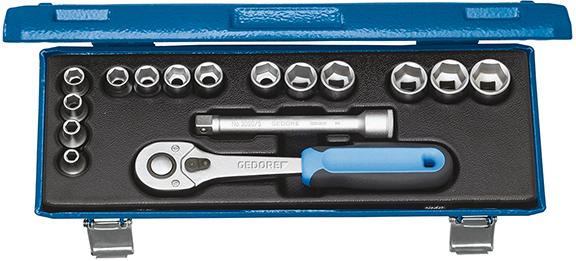 Steckschlüssel-Garnitur 3/8" 30JMU-10 16-teilig Gedore Produktbild img1 L