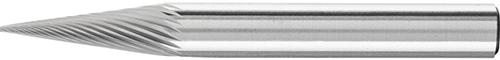 Hartmetallfrässtift (Rotorfräser) DIN 8033 – Schaft-Ø 6 mm, Spitzkegelform SKM, Produktbild img1 L