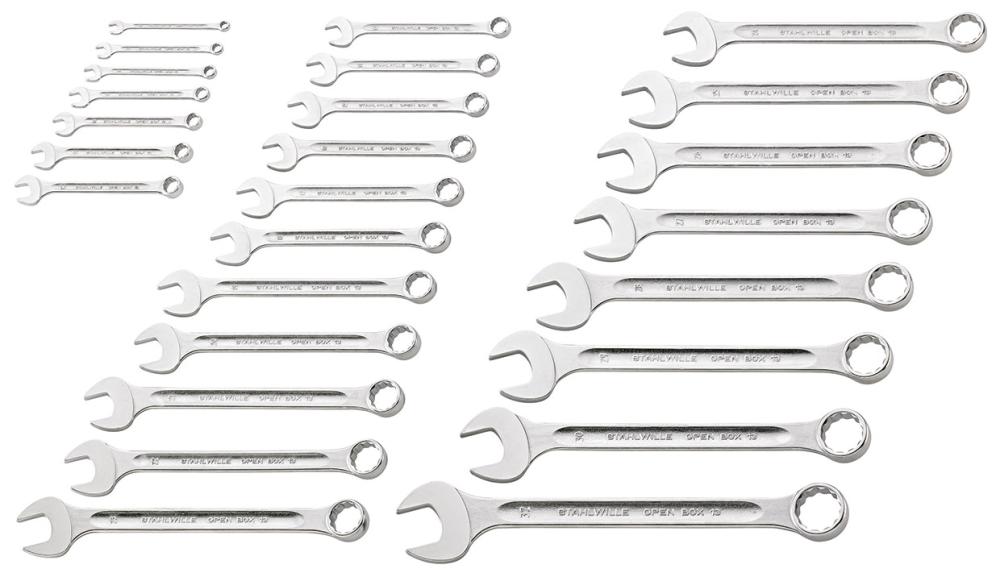 Ringmaulschlüssel-Satz DIN3113A 6-32mm 26-teilig in Karton Stahlwille Produktbild img1 L