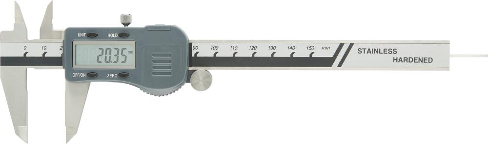 Digital-Taschenmessschieber mit Glasmaßstab Produktbild img1 L