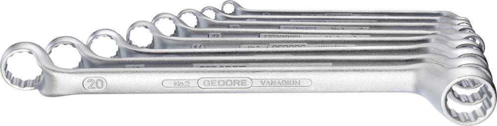 Doppelringschlüssel-Satz, gekröpft Produktbild img1 L