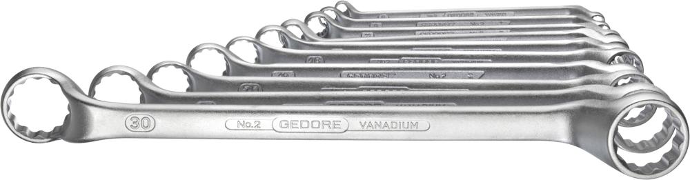 Doppelringschlüssel-Satz DIN838 6-32mm 10-teilig in Karton Gedore Produktbild img1 L