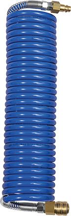 Spiralschlauch aus PA, mit Verschraubung, mit Verschlusskupplung und Stecker Produktbild img1 L