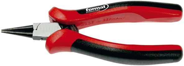 Rundzange Elektronik spitzrund 130mm FORMAT Produktbild img1 L