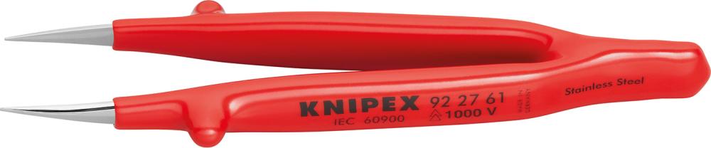 Pinzette Präzision VDE spitz gerade 130mm KNIPEX Produktbild img1 L