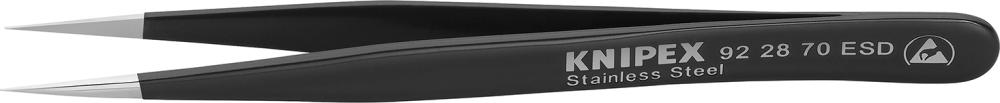 Pinzette ESD 110mm schwarz KNIPEX Produktbild img1 L