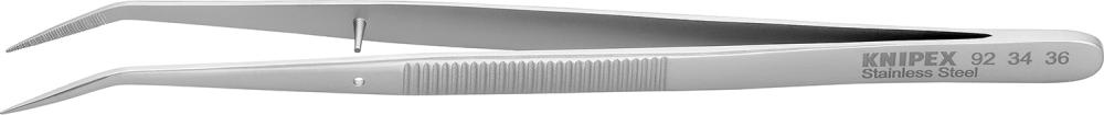 Pinzette Präzision vernickelt spitz gebogen 155mm KNIPEX Produktbild img1 L