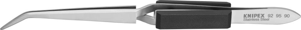 Kreuz-Pinzette spitz gebogen vernickelt 160mm KNIPEX Produktbild img1 L