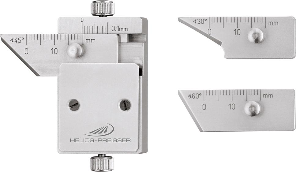 Fasenmessgerät mit auswechselbare Mess- Schiene HP PREISSER Produktbild img1 L
