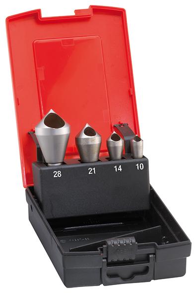 Entgratsenker-Set HSSE Querloch 90Grad 2-20mm FORMAT Produktbild img1 L