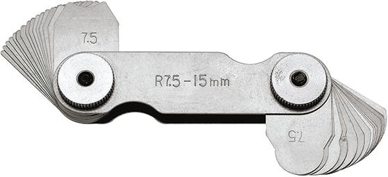 Radienschablone 16 Blatt 7,5-15mm FORMAT Produktbild img1 L