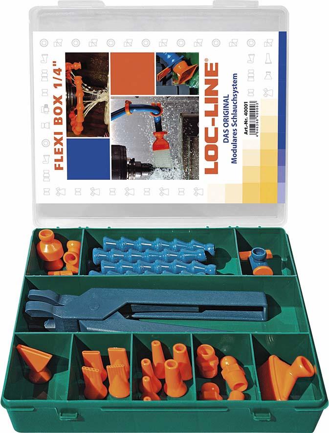 Kühlmittelschlauch-Satz Flexi-Box 27-teilig 1/4" LOC-LINE Produktbild img1 L