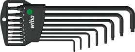 Winkelschraubendreher- Satz lang 8-teilig T9-T40 Kugelkopf Wiha Produktbild img1 L
