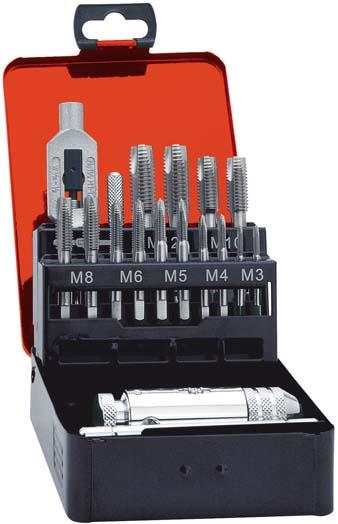 Einschnittgewindebohrer-Satz M3–M12 Produktbild img1 L