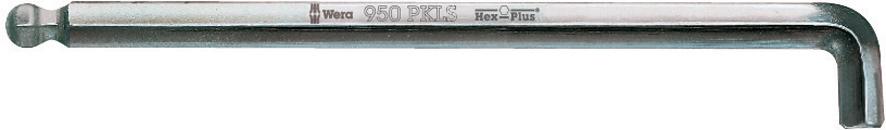 Winkelschraubendreher für Sechskant mit Kugelkopf und verkürztem Schenkel Produktbild img1 L