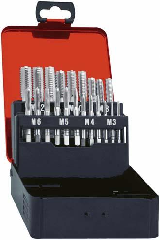 Handgewindebohrer-Set DIN352 HSS M3-12 FORMAT Produktbild img1 L