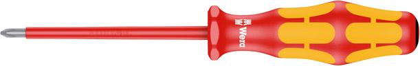 Schraubendreher VDE PZ0x80mm Wera Produktbild img1 L