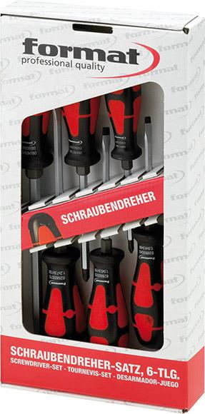 Schraubendreher-Satz 6-kant Schlitz/PH 6-teilig FORMAT Produktbild img1 L