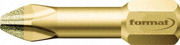 Bit für Kreuzschlitzschrauben PH 1/4", ähnlich DIN 3126 C 6,3 Diamant Produktbild img1 L
