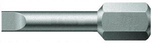 Bit für Schlitzschrauben 1/4", ähnlich DIN 3126 C 6,3, zähhart, mit Torsionsbrei Produktbild img1 L