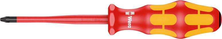 Schraubendreher VDE slim PZ1x80mm Wera Produktbild img1 L