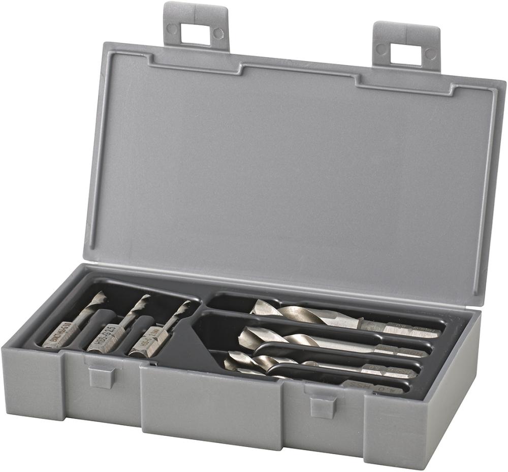 Spiralbohrer-Bit-Satz, Oberfläche blank Produktbild img1 L