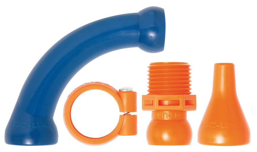 Schlauchbogen-Set 50872 13-teilig 90Grad LOC-LINE Produktbild img1 L