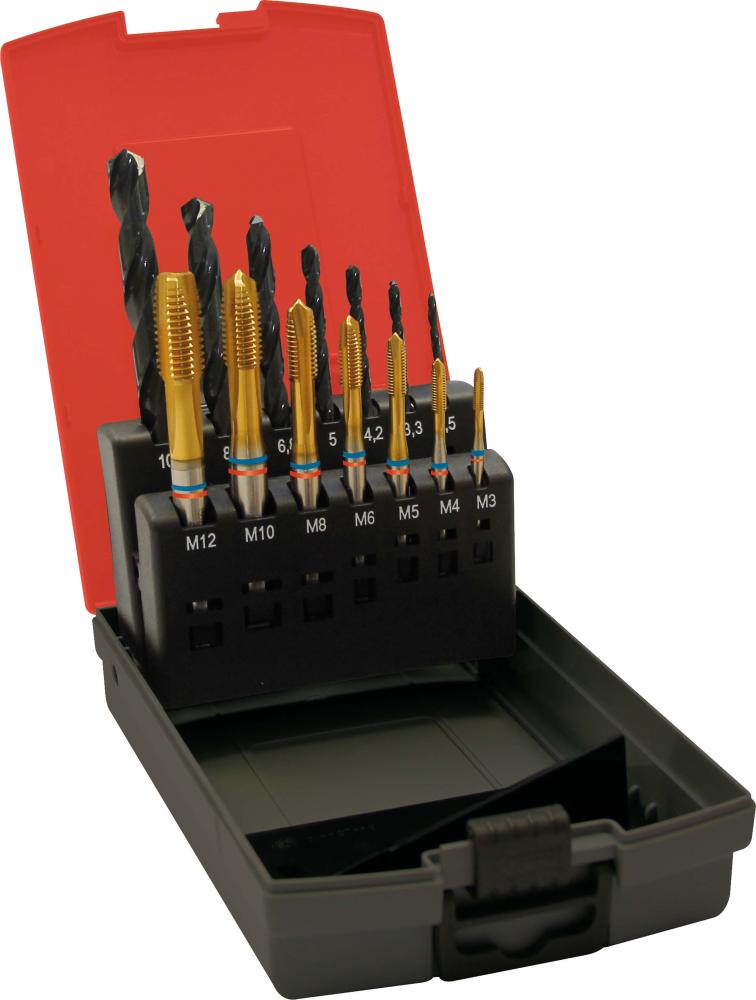Durchgangsloch-Maschinengewindebohrer-Satz Produktbild img1 L