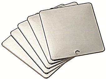 Stahlspiegelblatt 81 x 70 x 1 mm Produktbild img1 L