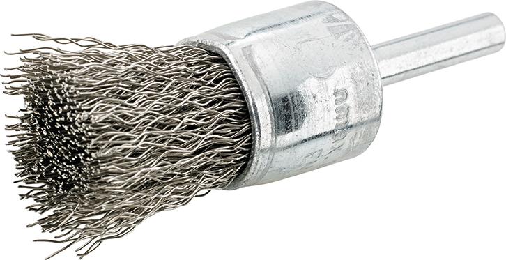 Pinselbürste, rostfreier Stahldraht (1.4310), gewellt Produktbild img1 L