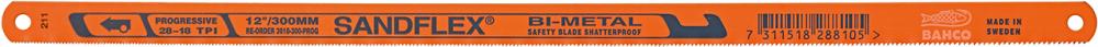 Handsägeblatt Sandflex 300mm progressiv BAHCO Produktbild img1 L