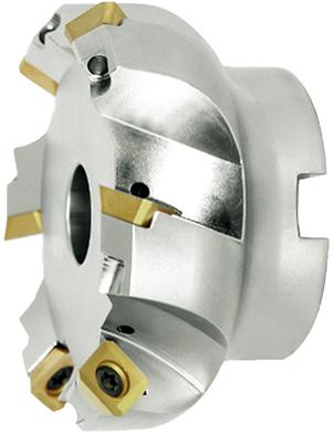 Plan-Aufsteckfräser mit Innenkühlung, 45° Produktbild img1 L