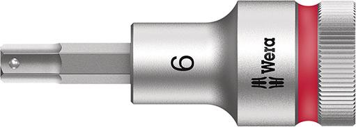 Schraubendrehereinsatz 1/2" Innensechskant mit Haltefunktion 6x60mm Wera Produktbild img1 L