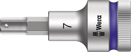 Schraubendrehereinsatz 1/2" Innensechskant mit Haltefunktion 7x60mm Wera Produktbild img1 L