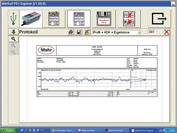 Software PS1/M 300 für MarSurf MAHR Produktbild img1 L