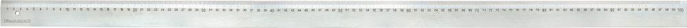 Stahllineal m. Facette 1000x40x5mm FORMAT Produktbild img1 L