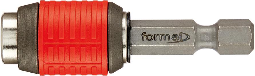 Schnellwechsel-Bithalter 1/4" für 1/4" Bits Magnet 50mm FORMAT Produktbild img1 L